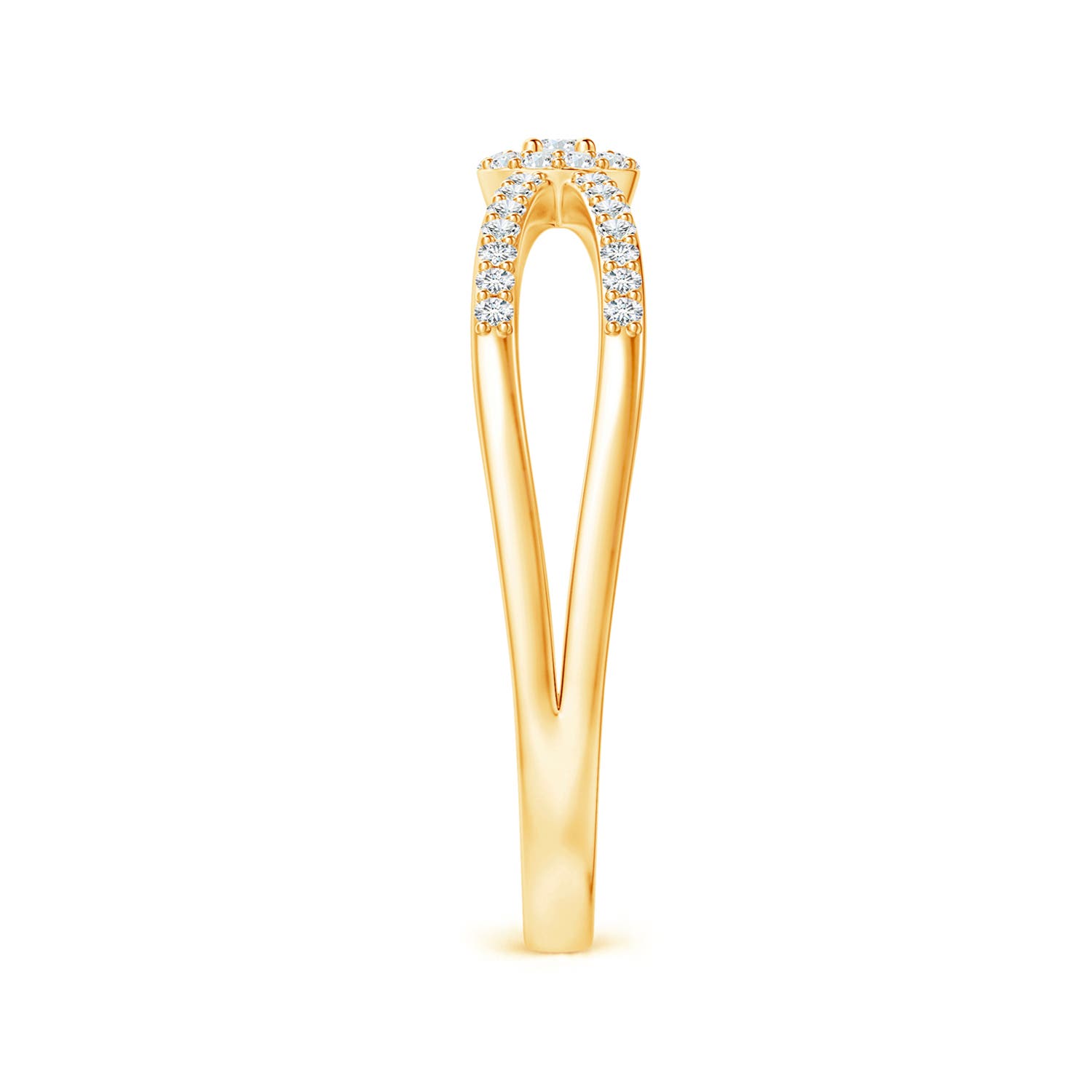 G, VS2 / 0.17 CT / 14 KT Yellow Gold