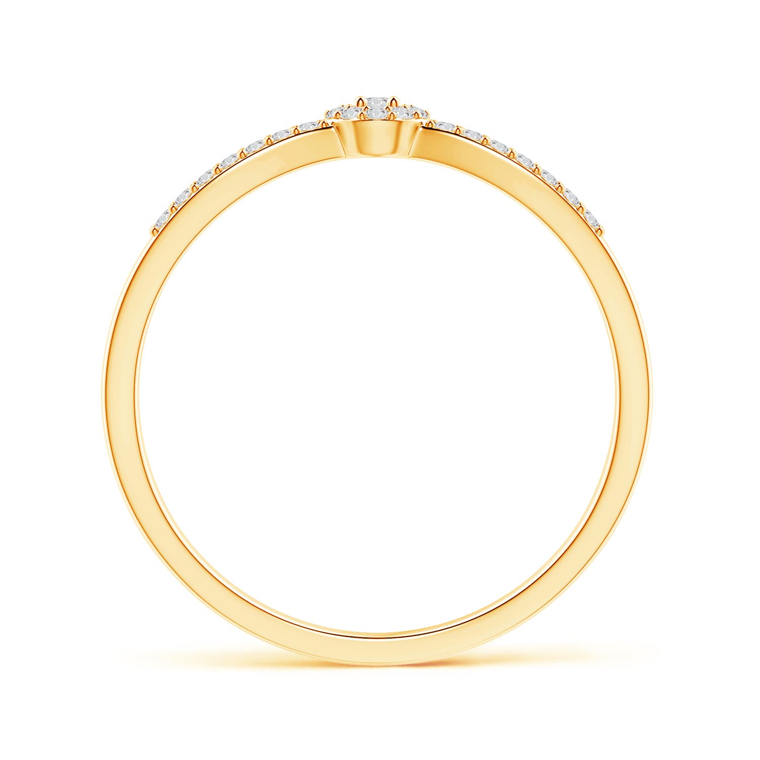 H, SI2 / 0.17 CT / 14 KT Yellow Gold