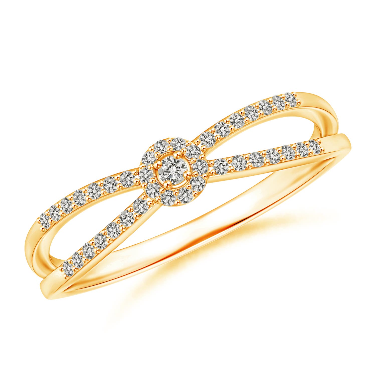 K, I3 / 0.15 CT / 14 KT Yellow Gold