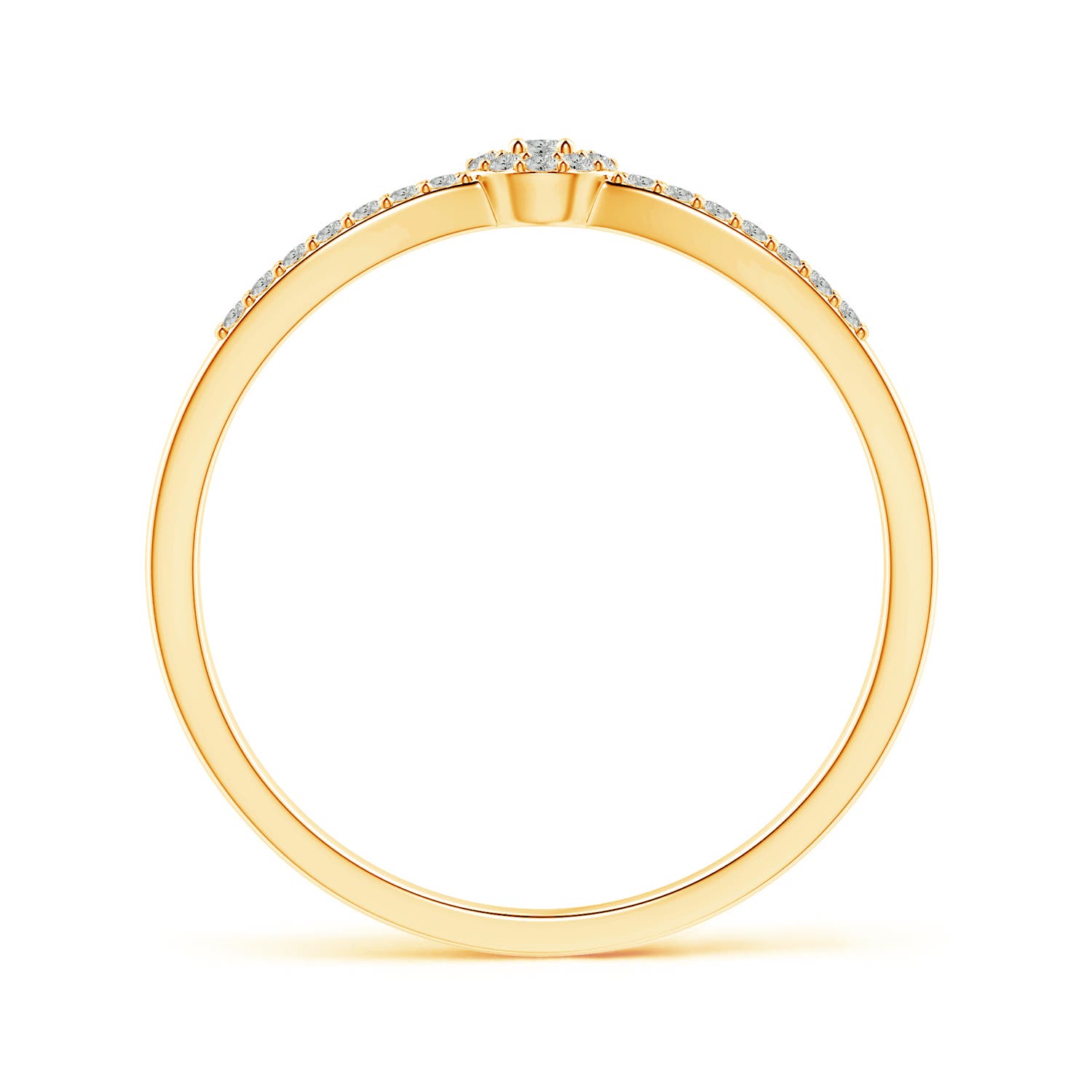 K, I3 / 0.15 CT / 14 KT Yellow Gold