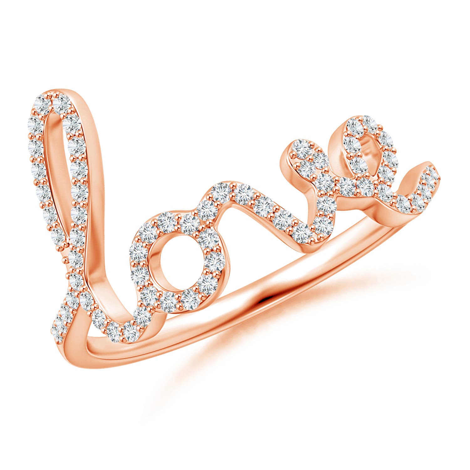 G, VS2 / 0.32 CT / 14 KT Rose Gold