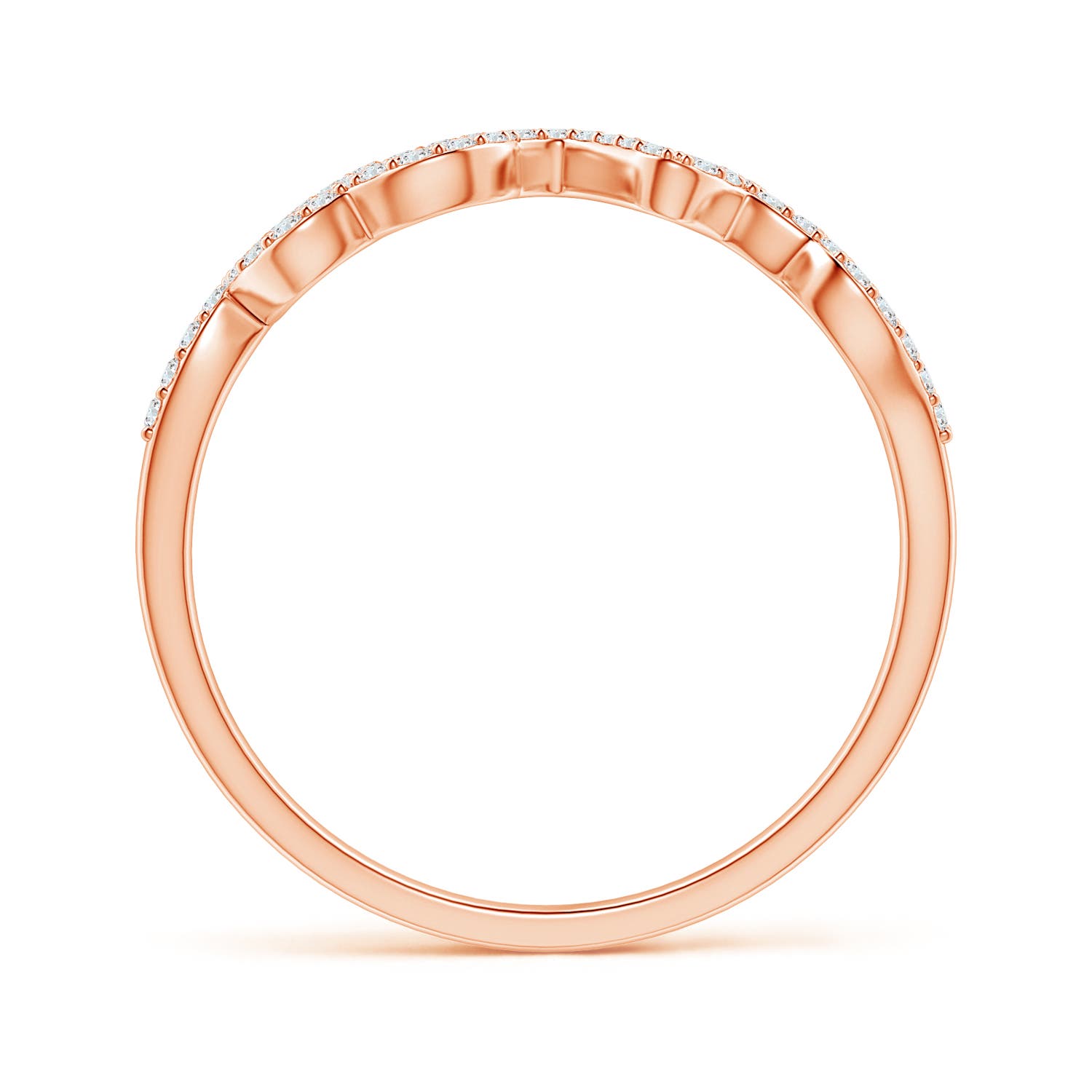 G, VS2 / 0.32 CT / 14 KT Rose Gold