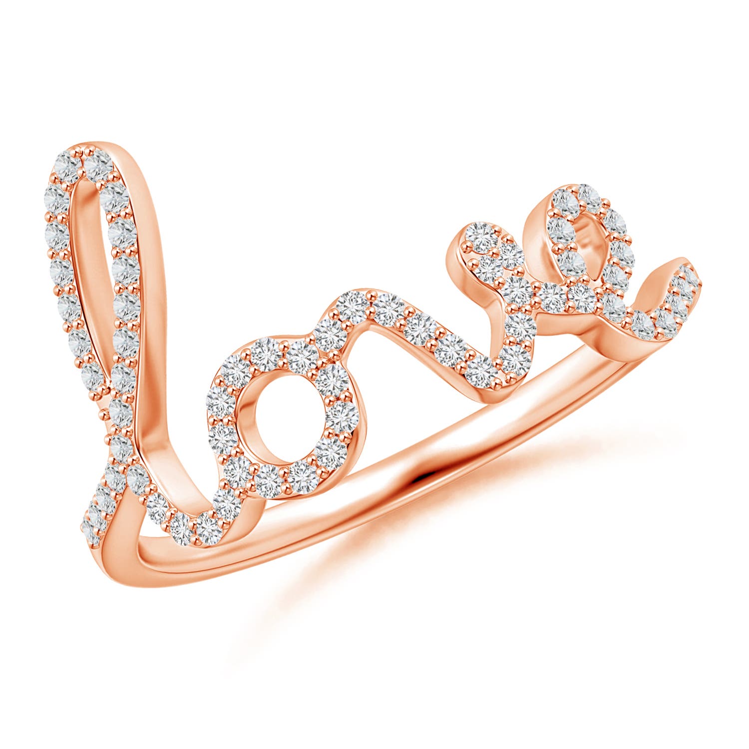 H, SI2 / 0.32 CT / 14 KT Rose Gold