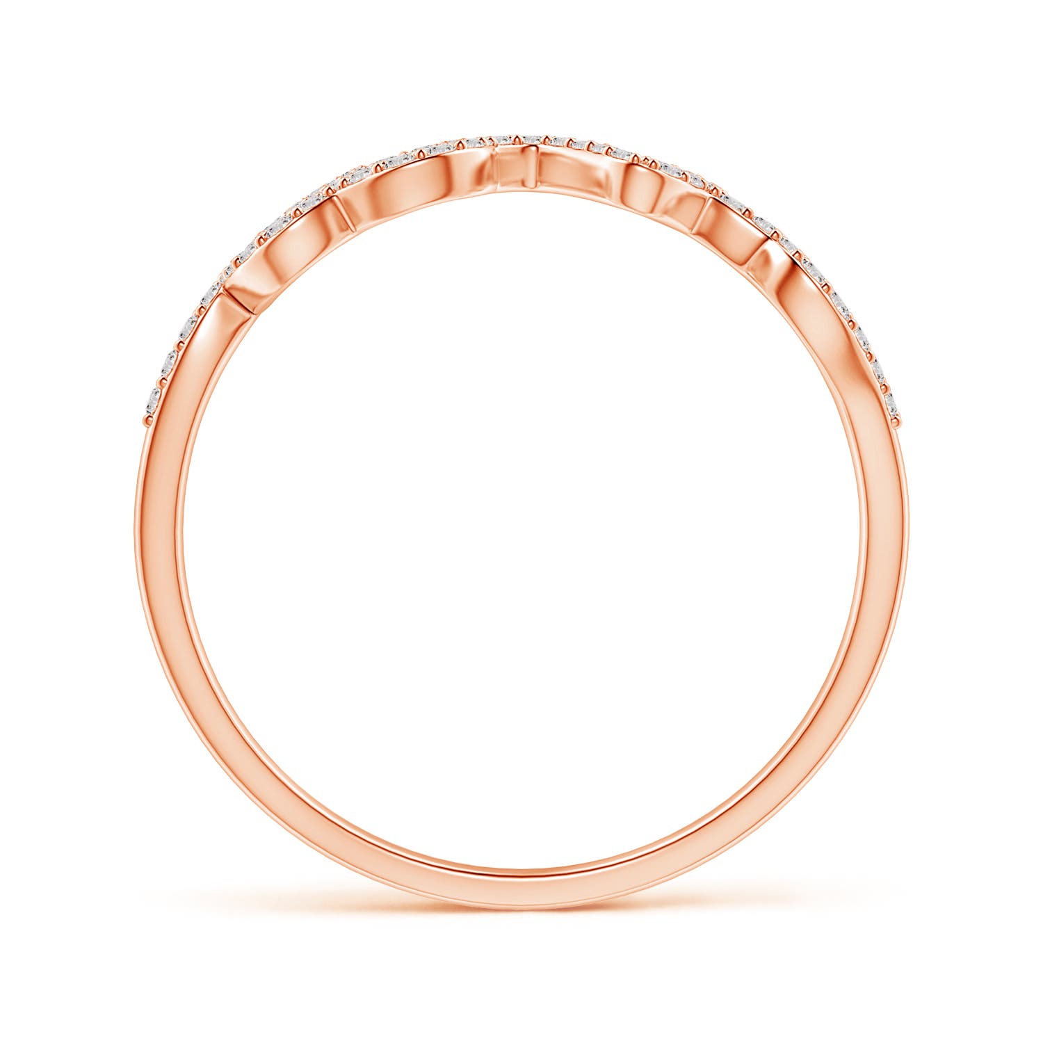 I-J, I1-I2 / 0.22 CT / 14 KT Rose Gold