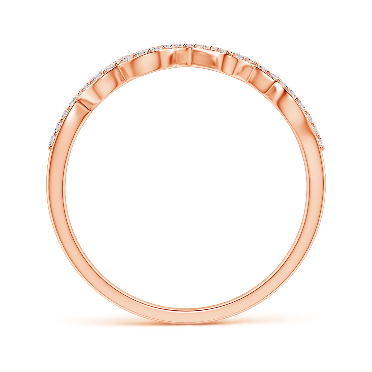 I-J, I1-I2 / 0.32 CT / 14 KT Rose Gold