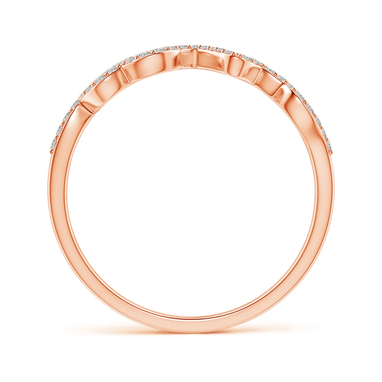 K, I3 / 0.32 CT / 14 KT Rose Gold