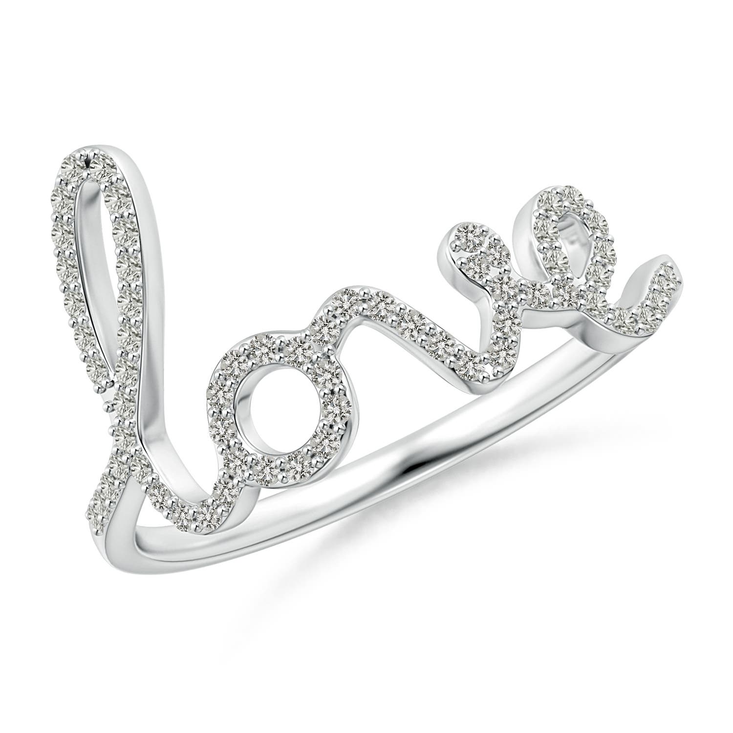 K, I3 / 0.22 CT / 14 KT White Gold