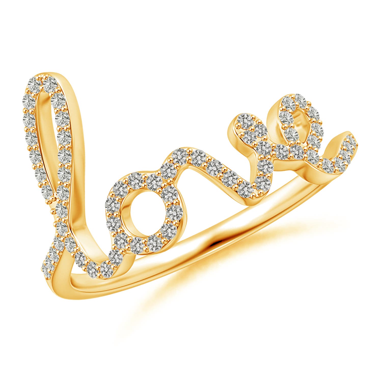 K, I3 / 0.32 CT / 14 KT Yellow Gold