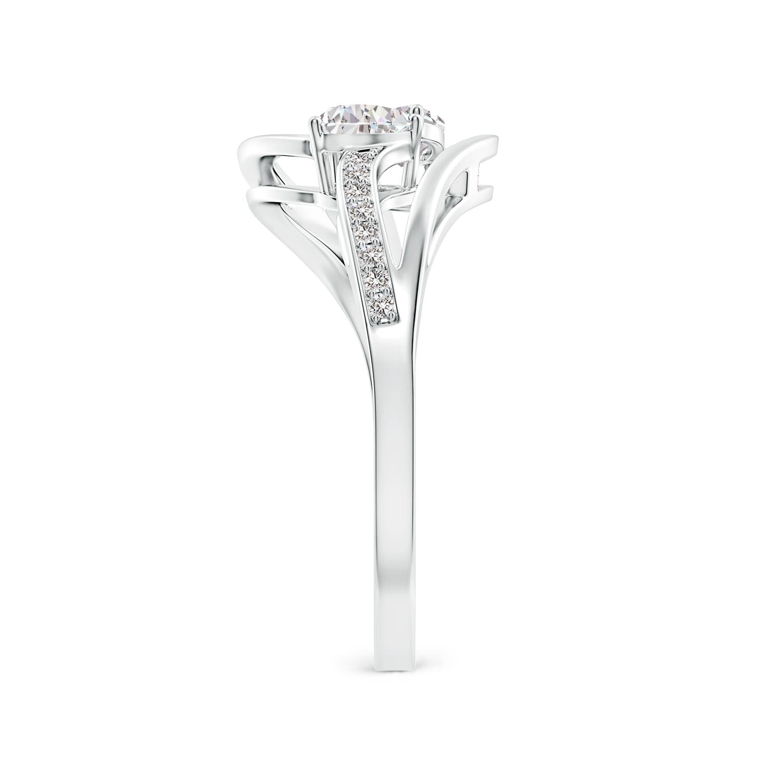 I-J, I1-I2 / 0.45 CT / 14 KT White Gold