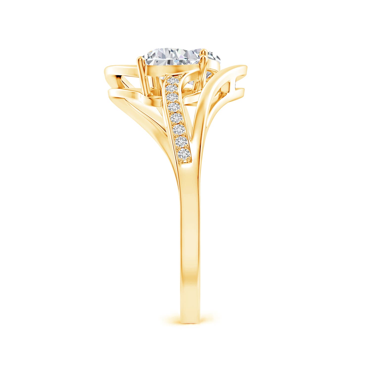 H, SI2 / 1.01 CT / 14 KT Yellow Gold