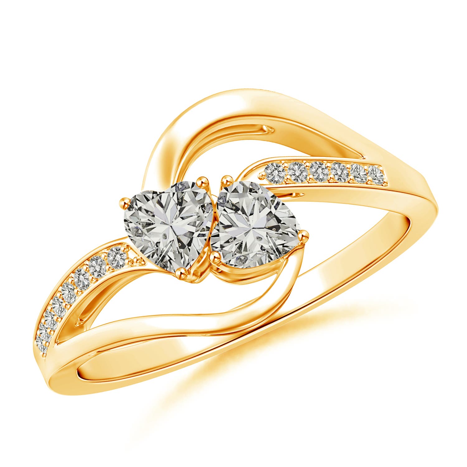 K, I3 / 0.45 CT / 14 KT Yellow Gold