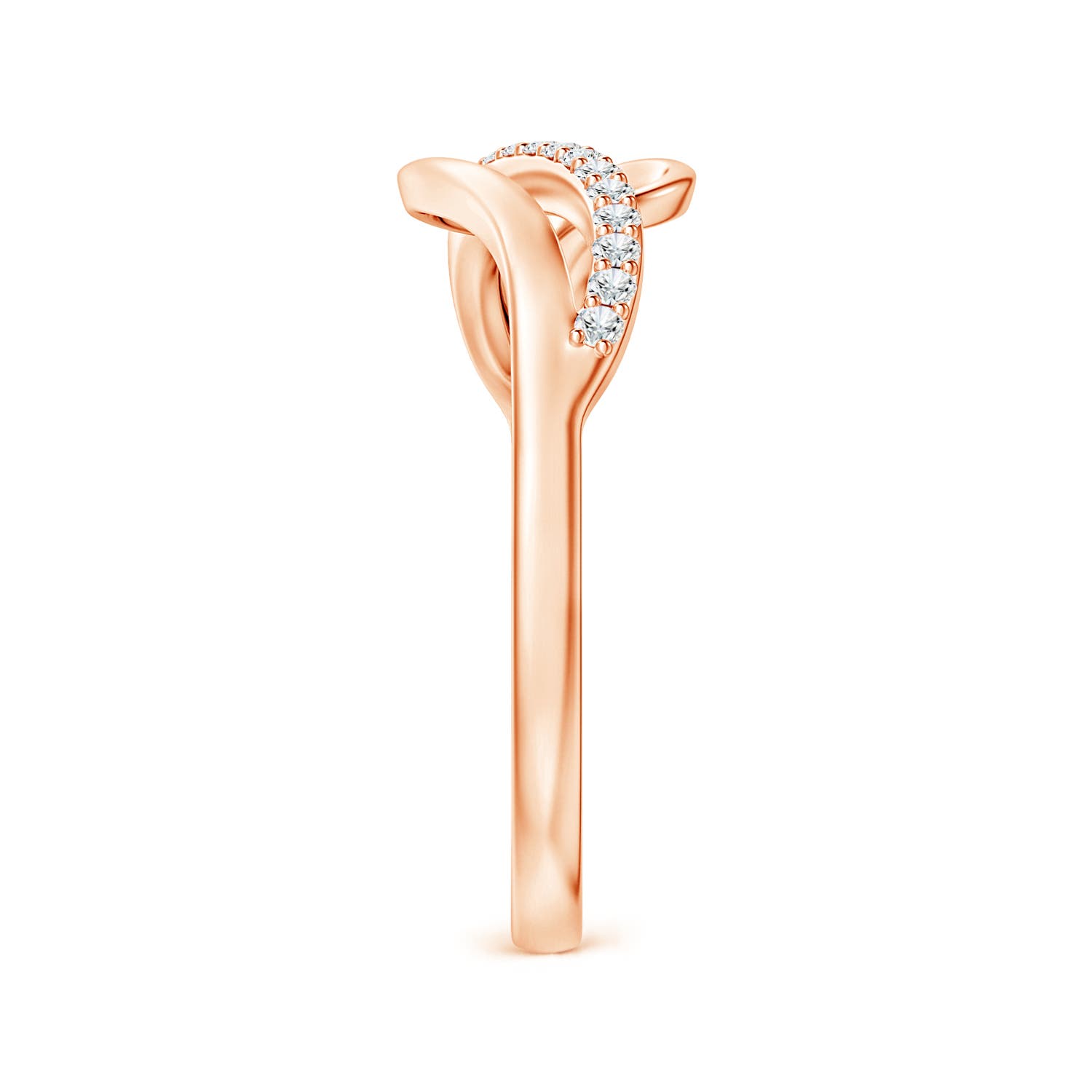 G, VS2 / 0.17 CT / 14 KT Rose Gold