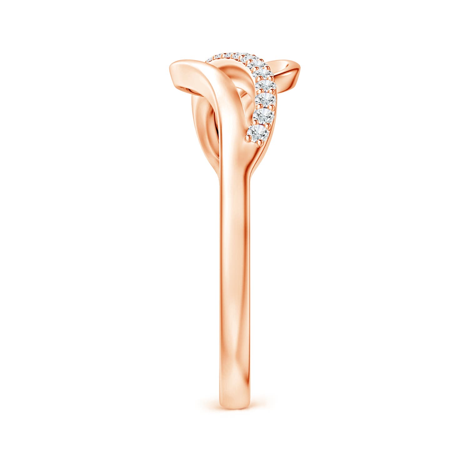 G, VS2 / 0.33 CT / 14 KT Rose Gold