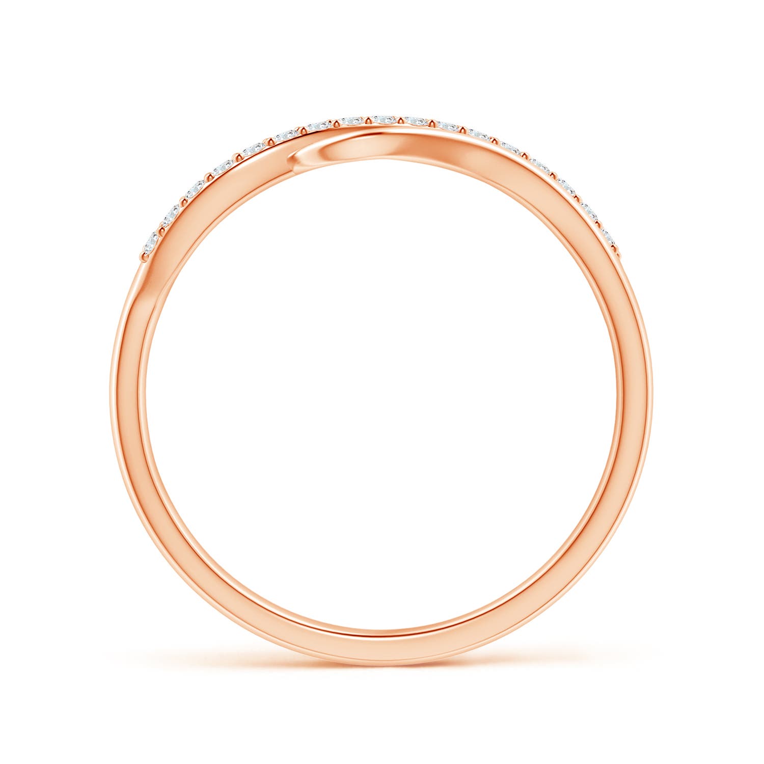 G, VS2 / 0.09 CT / 14 KT Rose Gold