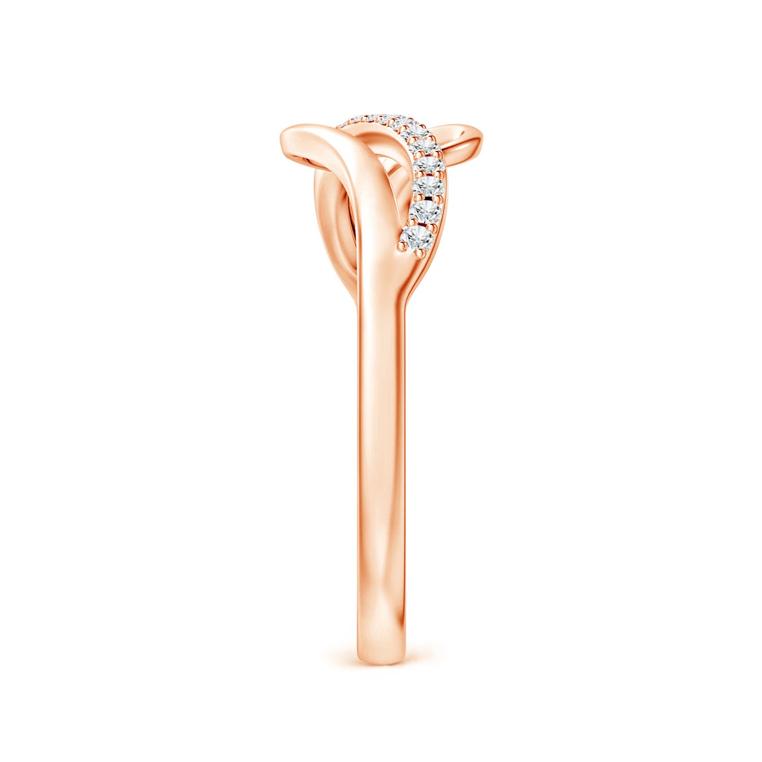 G, VS2 / 0.09 CT / 14 KT Rose Gold