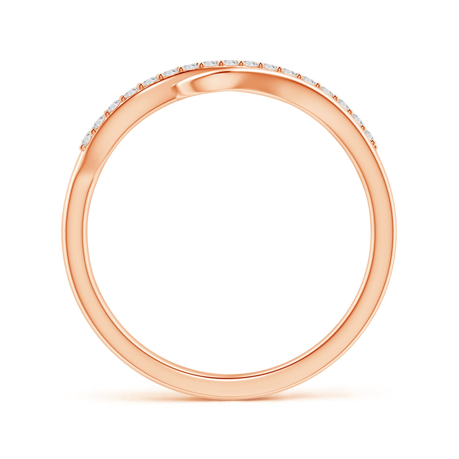 H, SI2 / 0.17 CT / 14 KT Rose Gold