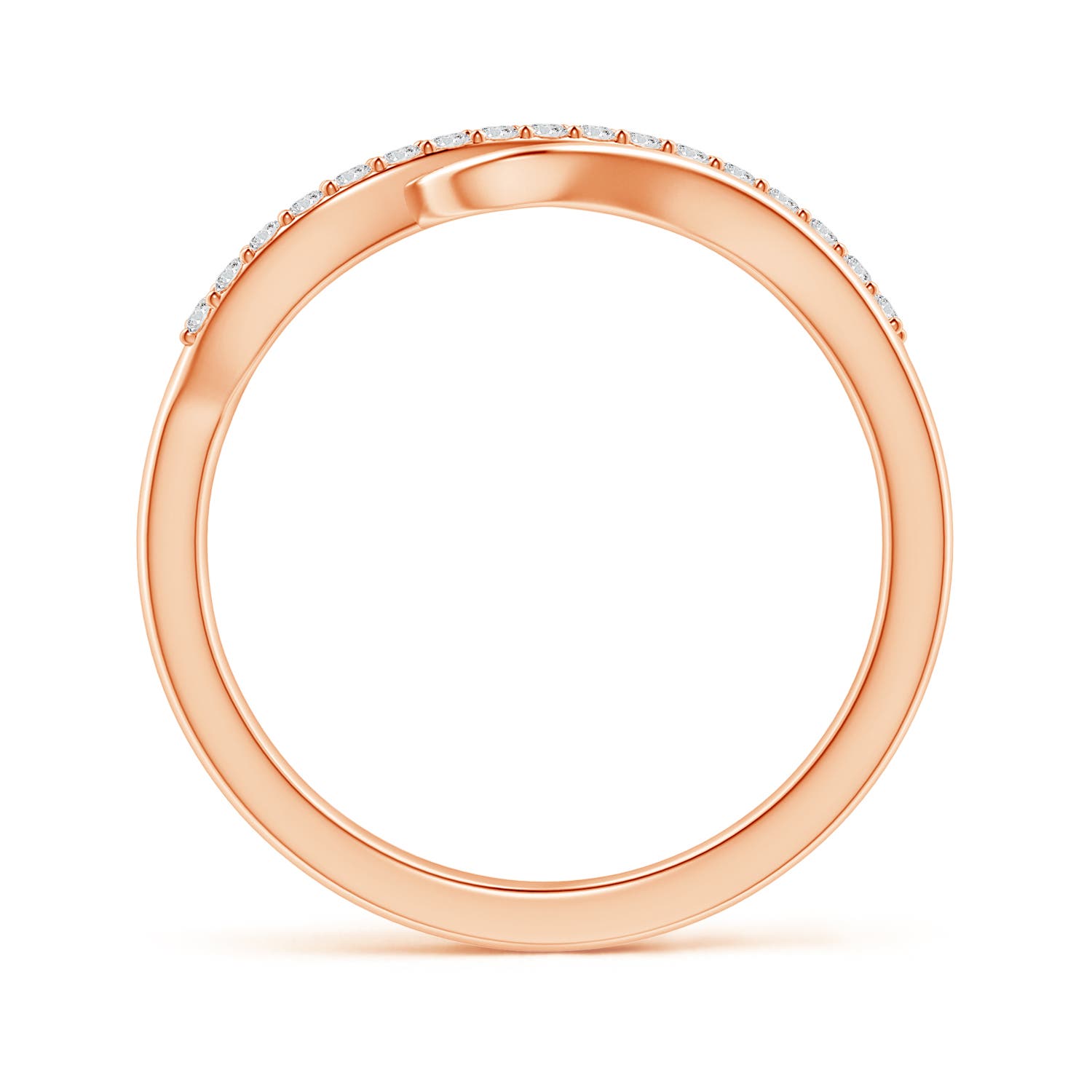 H, SI2 / 0.33 CT / 14 KT Rose Gold