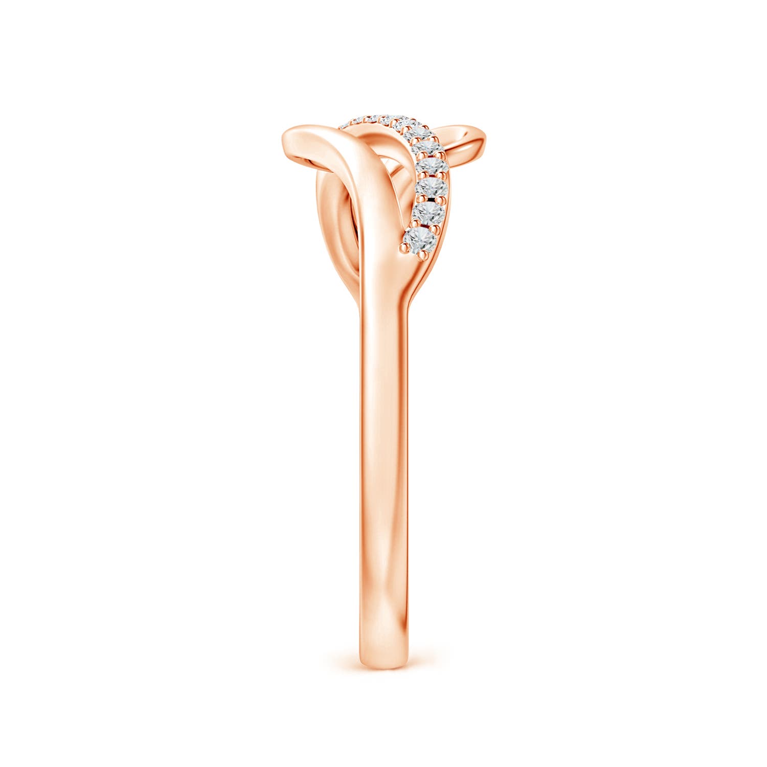 H, SI2 / 0.09 CT / 14 KT Rose Gold