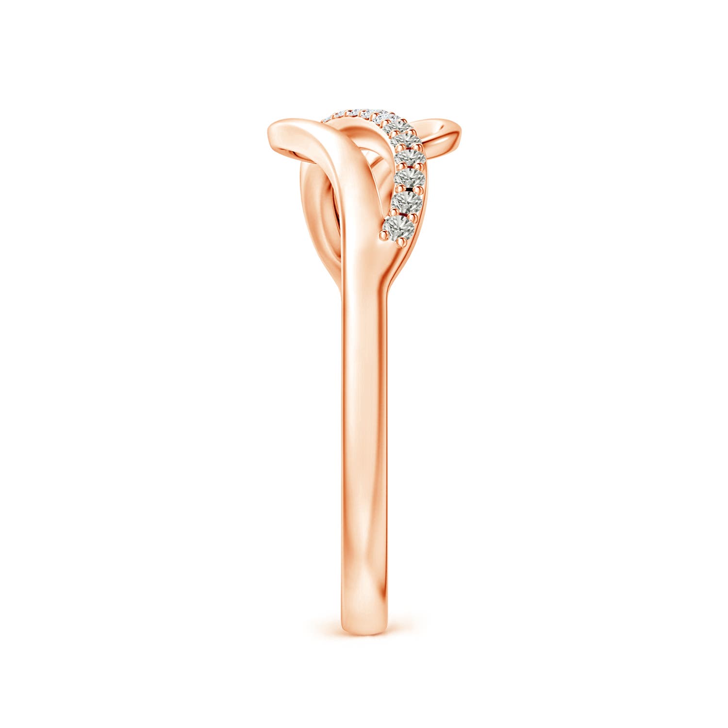 K, I3 / 0.09 CT / 14 KT Rose Gold