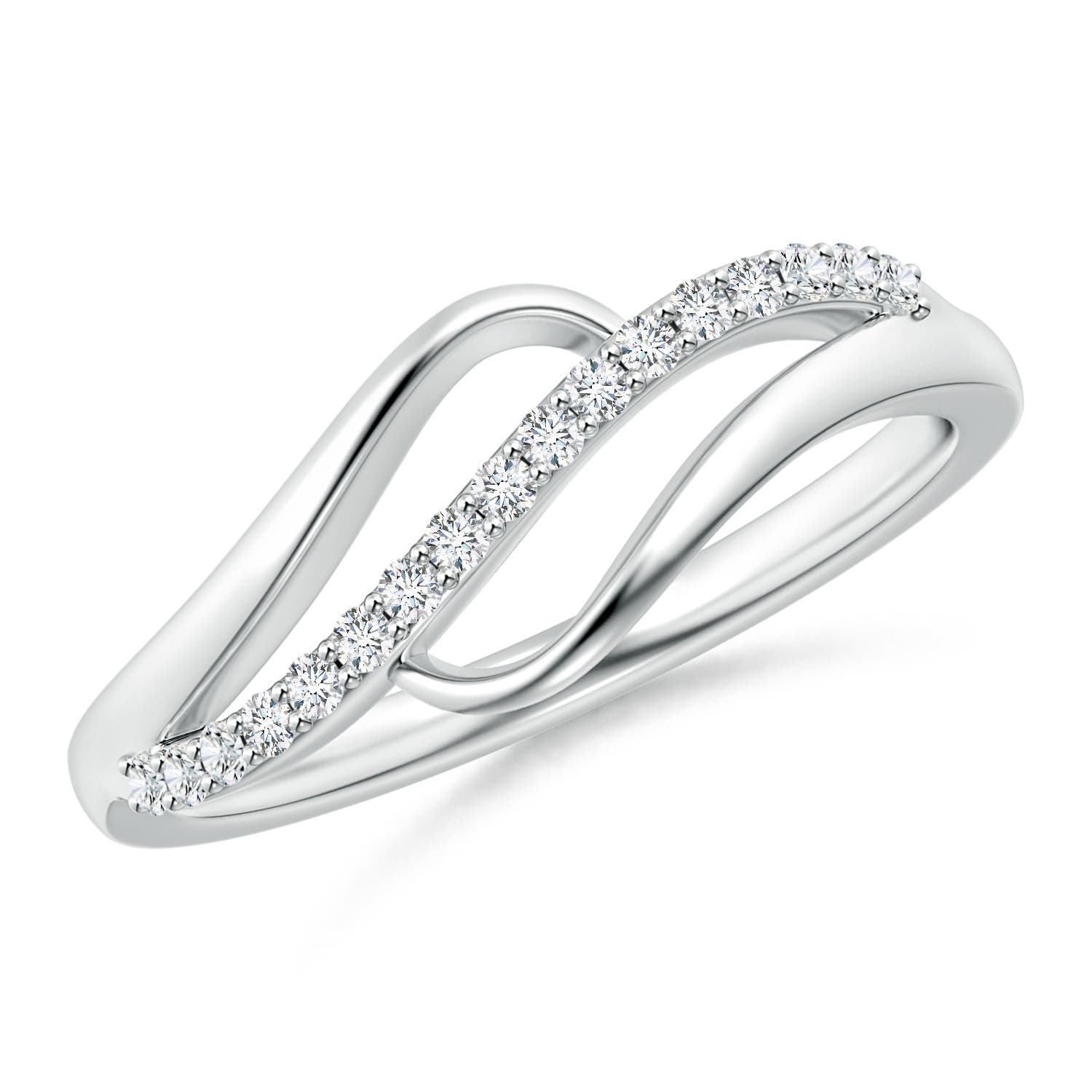 G, VS2 / 0.33 CT / 14 KT White Gold