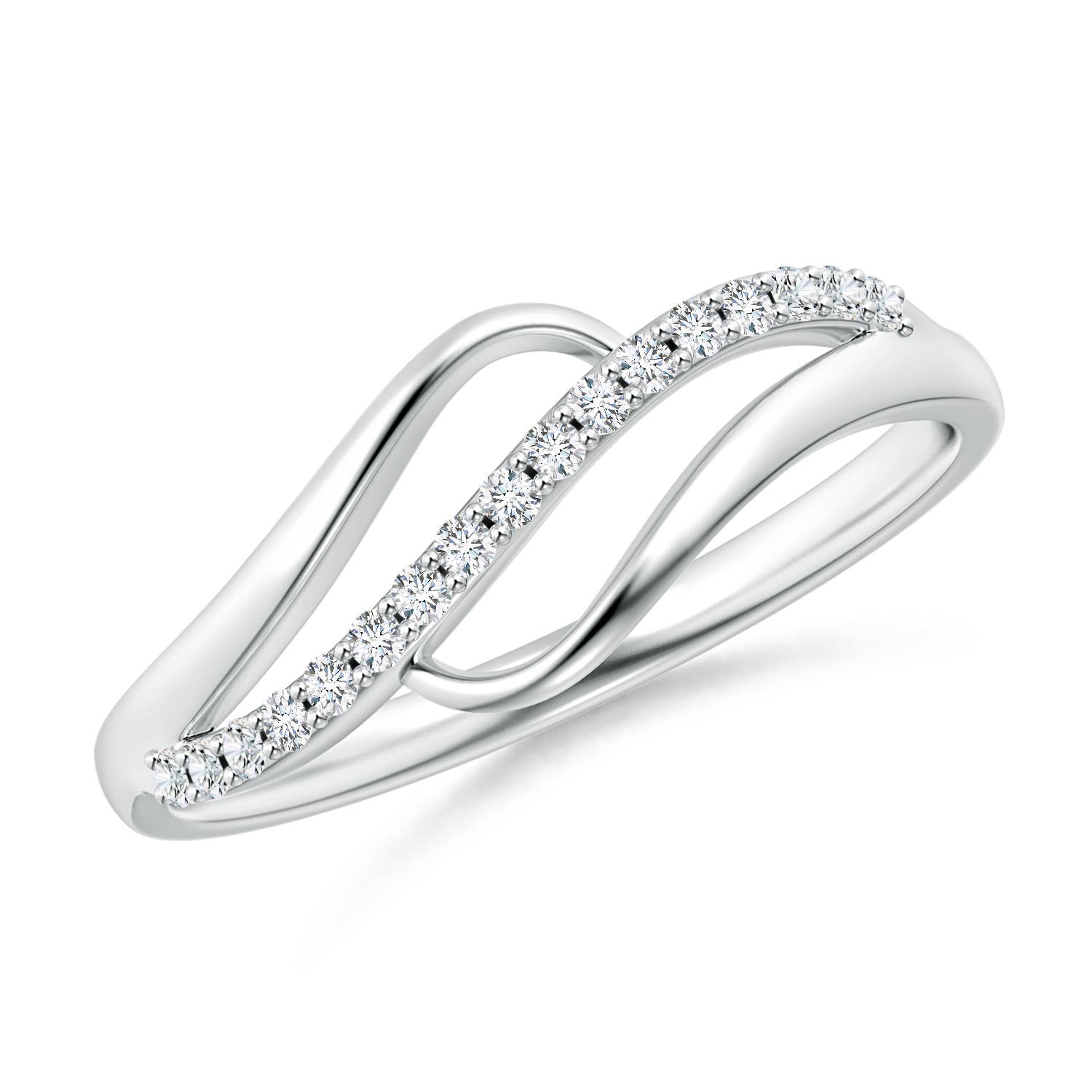 G, VS2 / 0.09 CT / 14 KT White Gold