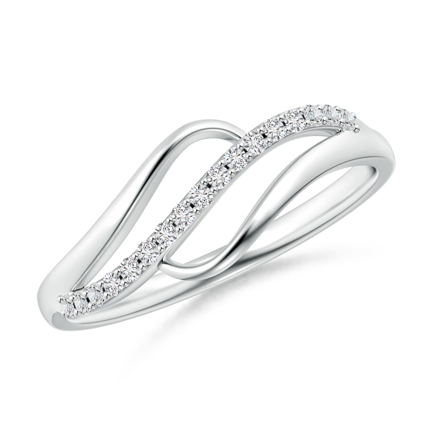 H, SI2 / 0.09 CT / 14 KT White Gold