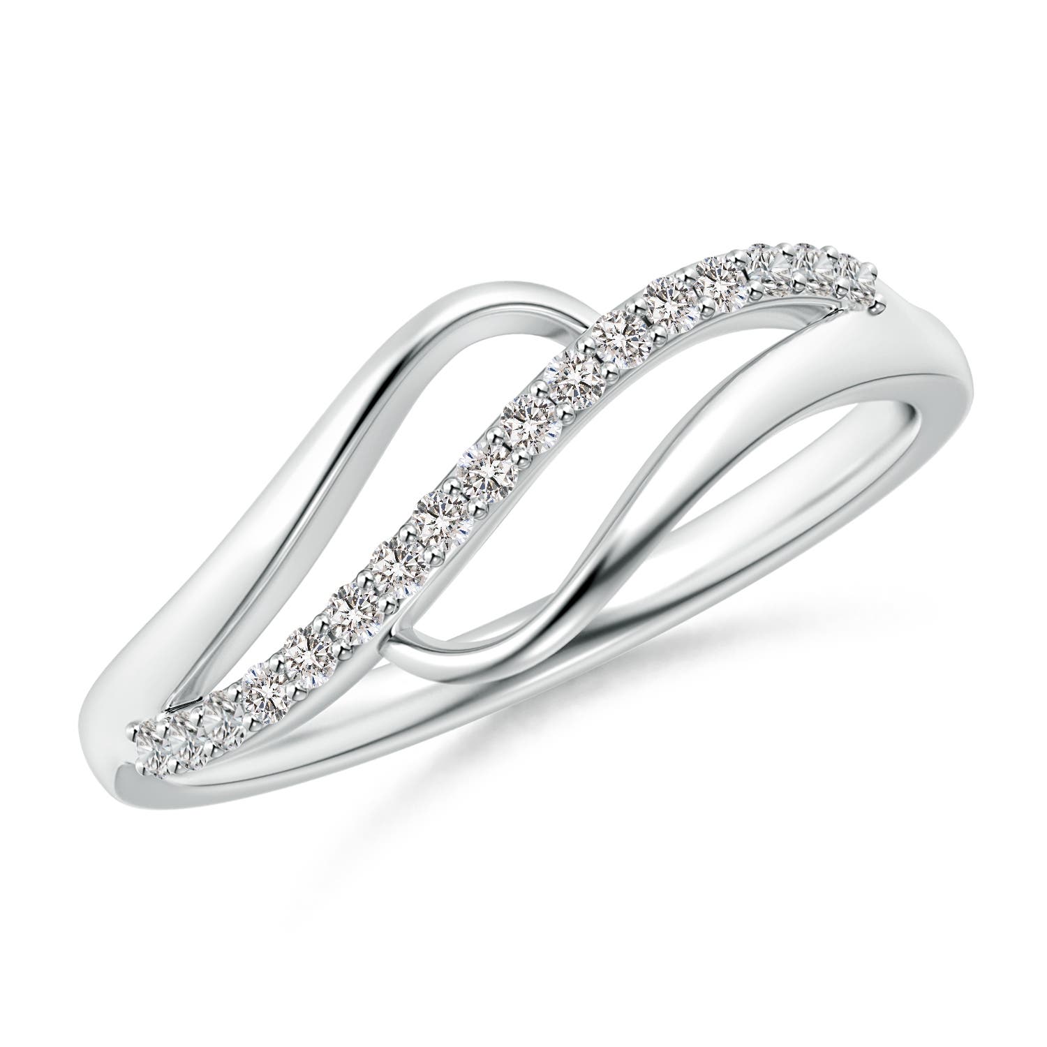 I-J, I1-I2 / 0.17 CT / 14 KT White Gold