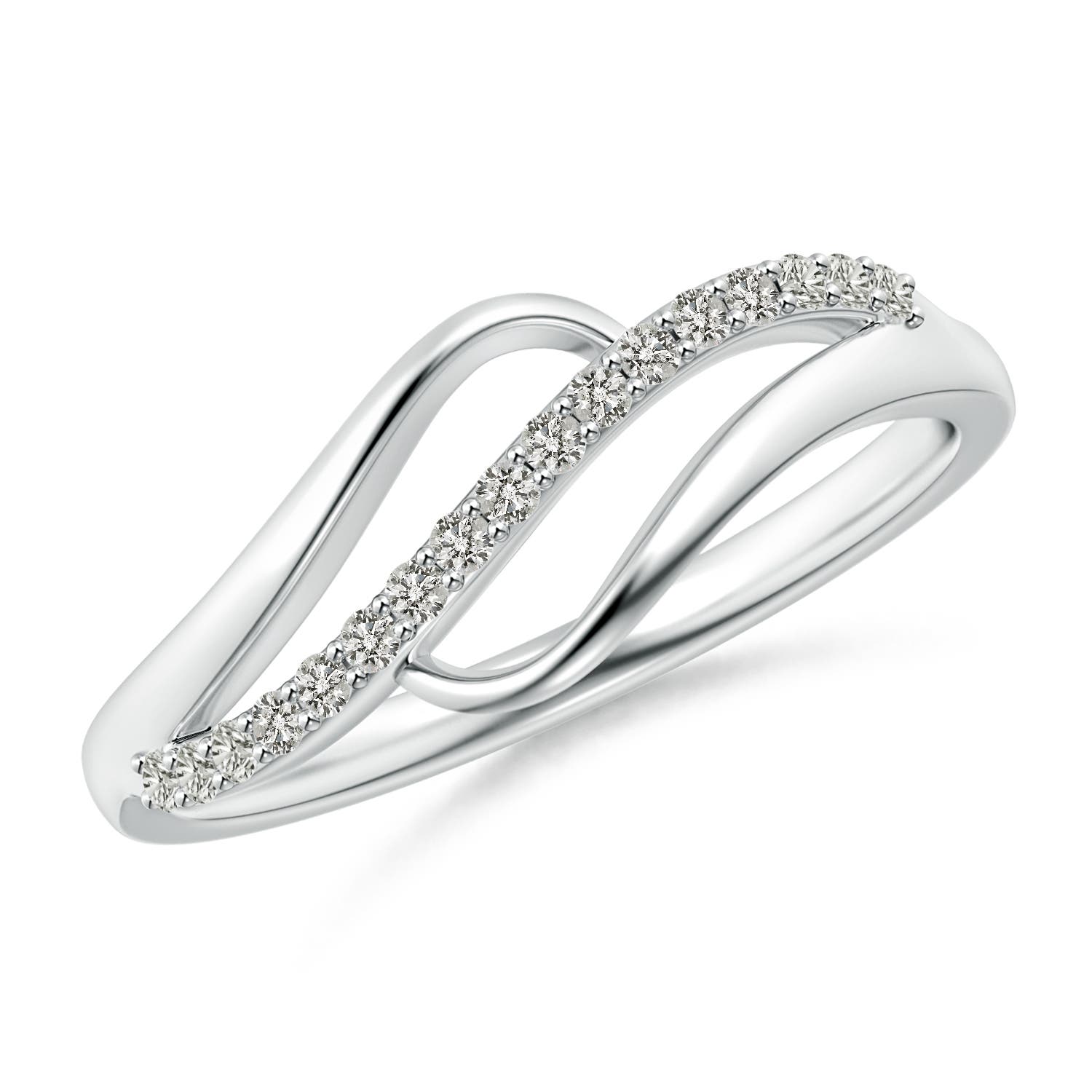 K, I3 / 0.17 CT / 14 KT White Gold