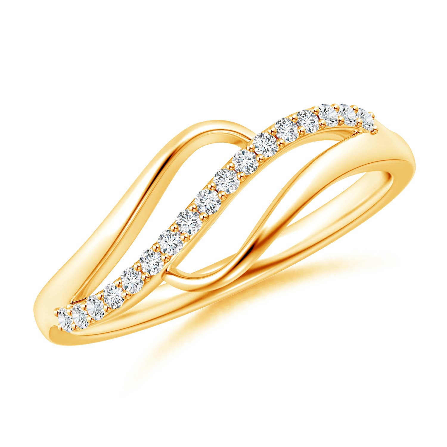 G, VS2 / 0.17 CT / 14 KT Yellow Gold