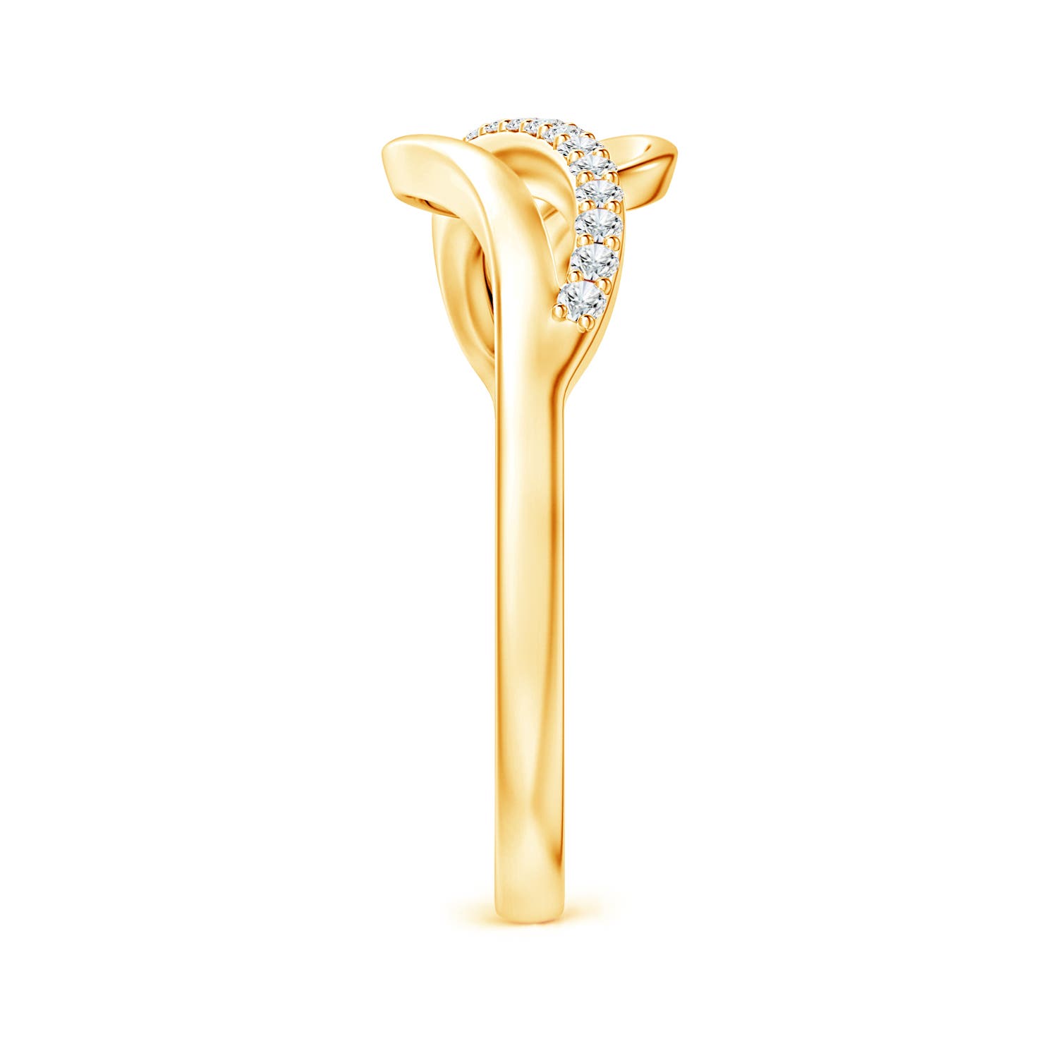 G, VS2 / 0.33 CT / 14 KT Yellow Gold