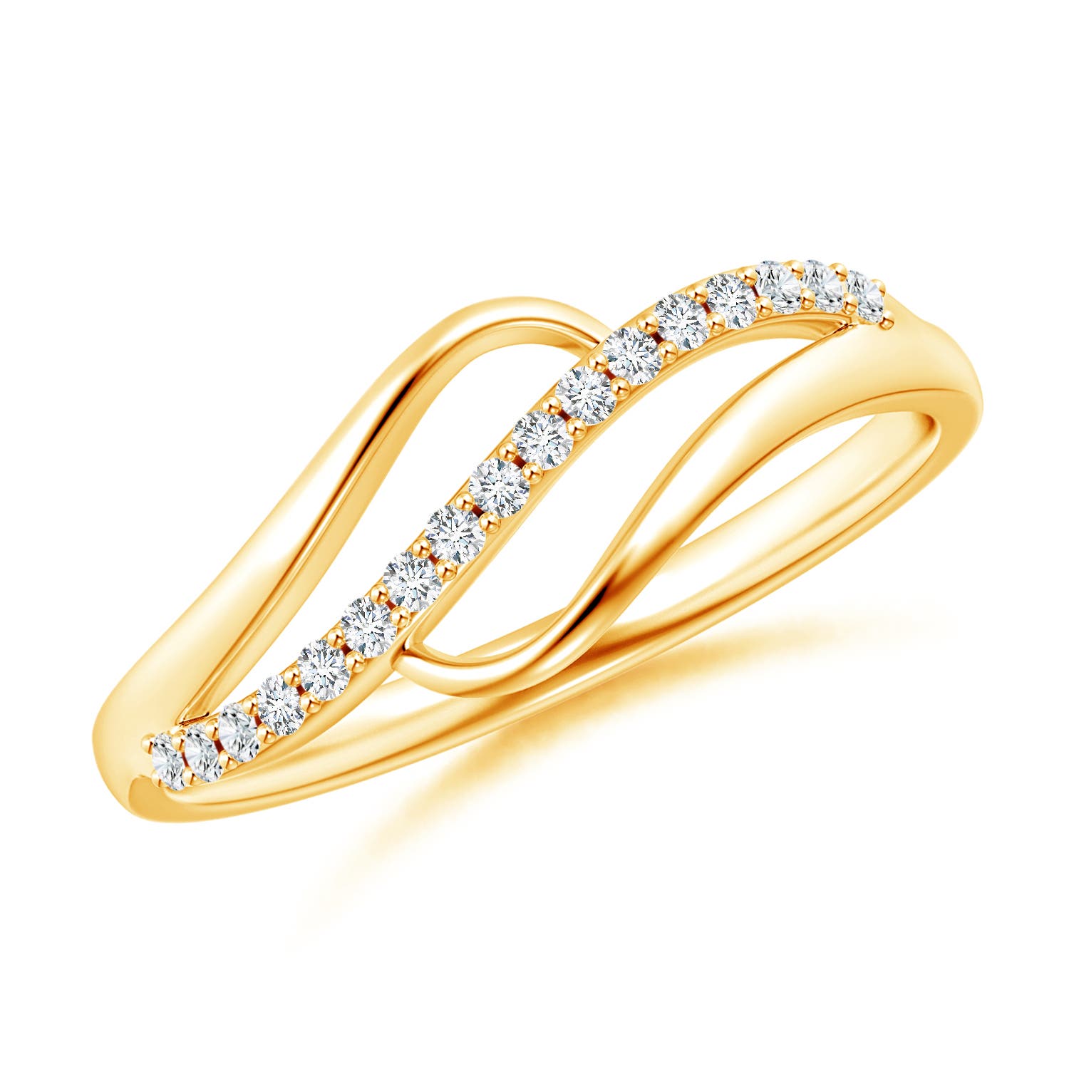 G, VS2 / 0.09 CT / 14 KT Yellow Gold