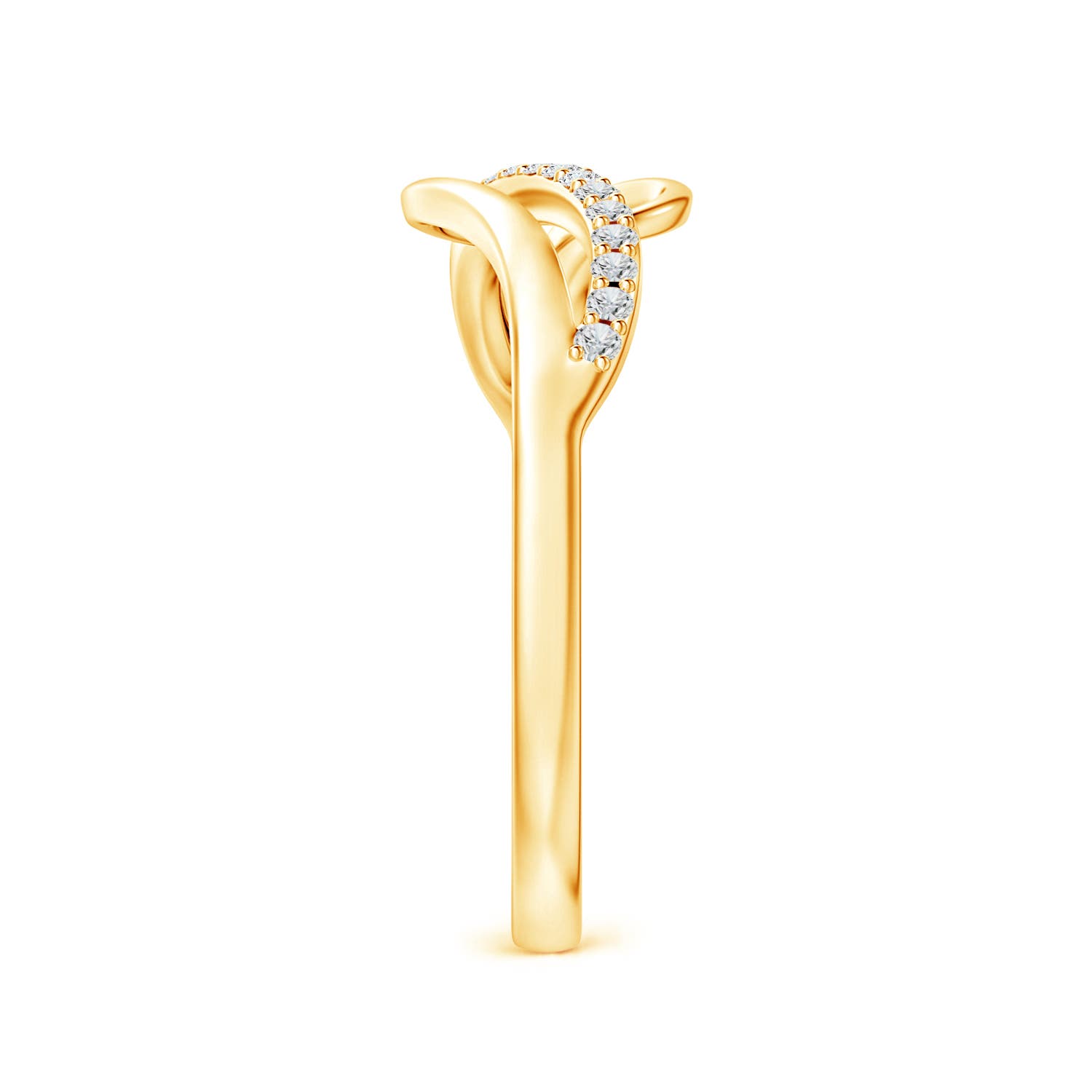 H, SI2 / 0.09 CT / 14 KT Yellow Gold