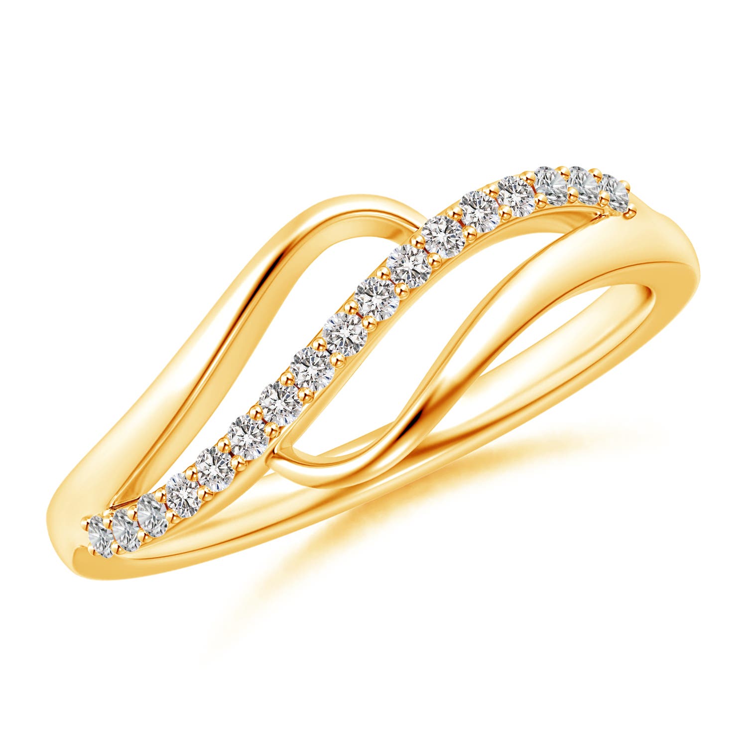 I-J, I1-I2 / 0.33 CT / 14 KT Yellow Gold