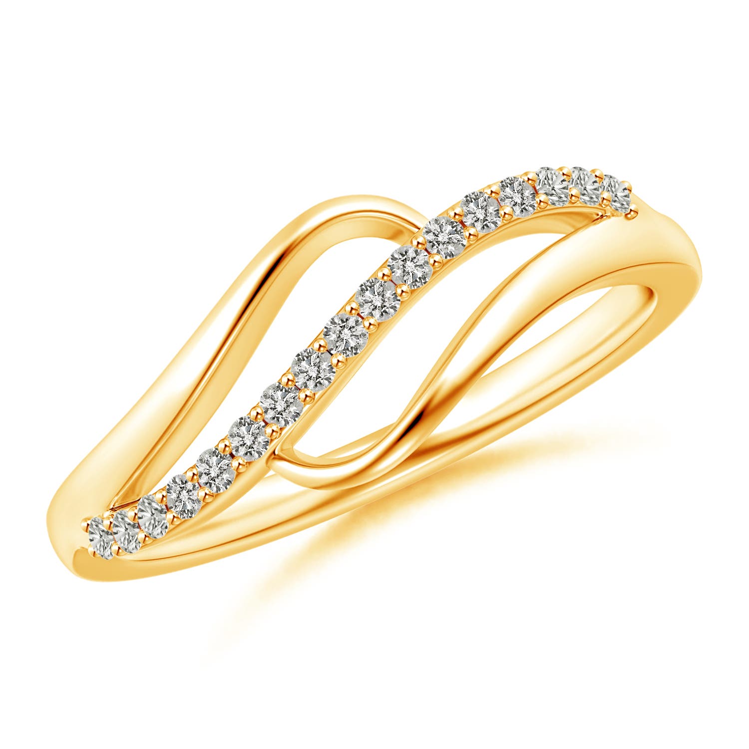 K, I3 / 0.33 CT / 14 KT Yellow Gold