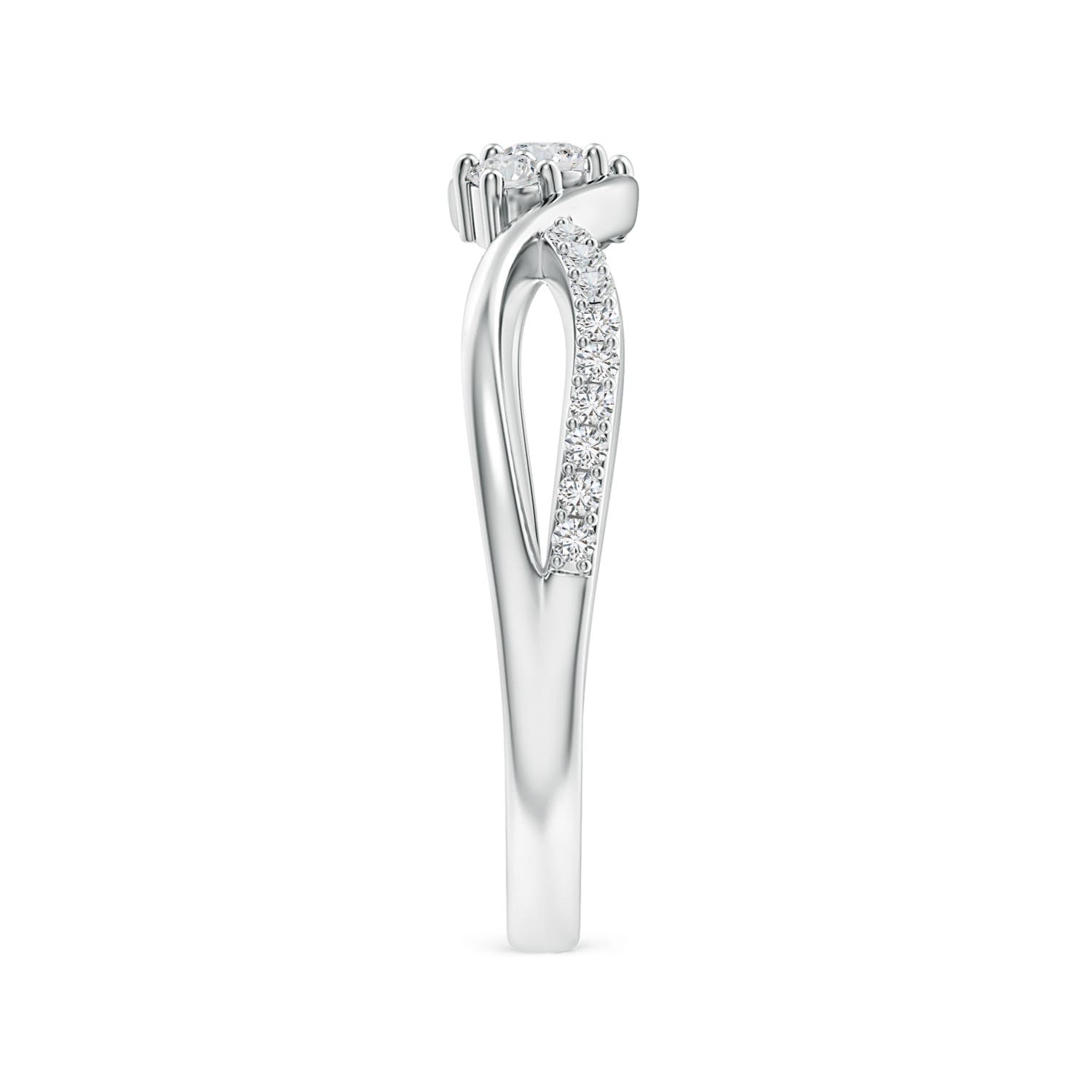 H, SI2 / 0.25 CT / 14 KT White Gold