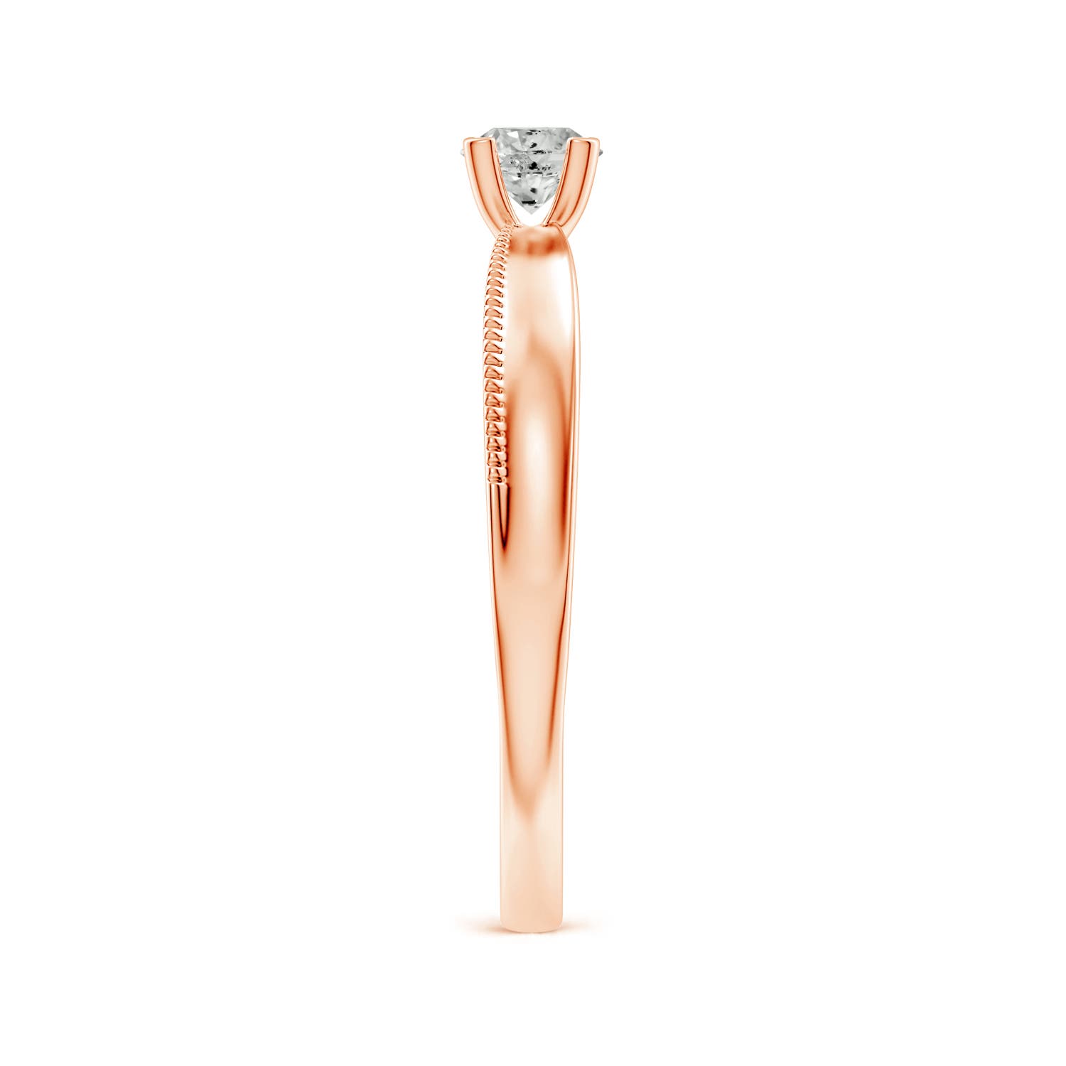 K, I3 / 0.23 CT / 14 KT Rose Gold