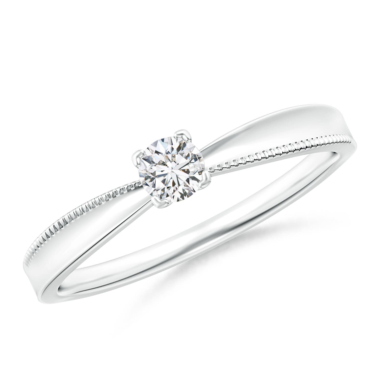 H, SI2 / 0.16 CT / 14 KT White Gold