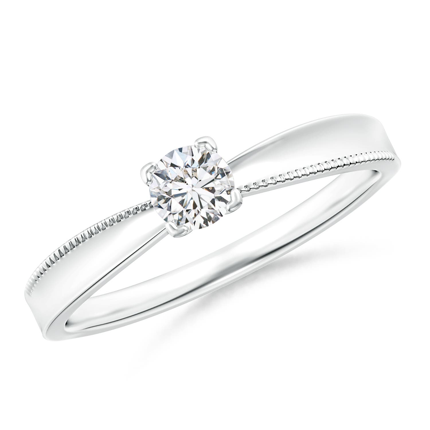 H, SI2 / 0.23 CT / 14 KT White Gold