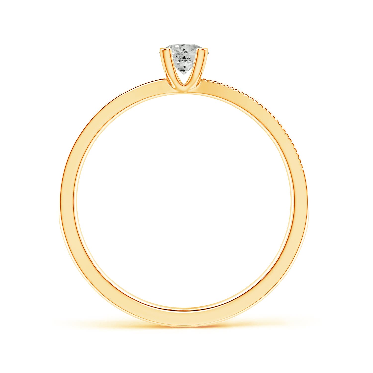 K, I3 / 0.23 CT / 14 KT Yellow Gold