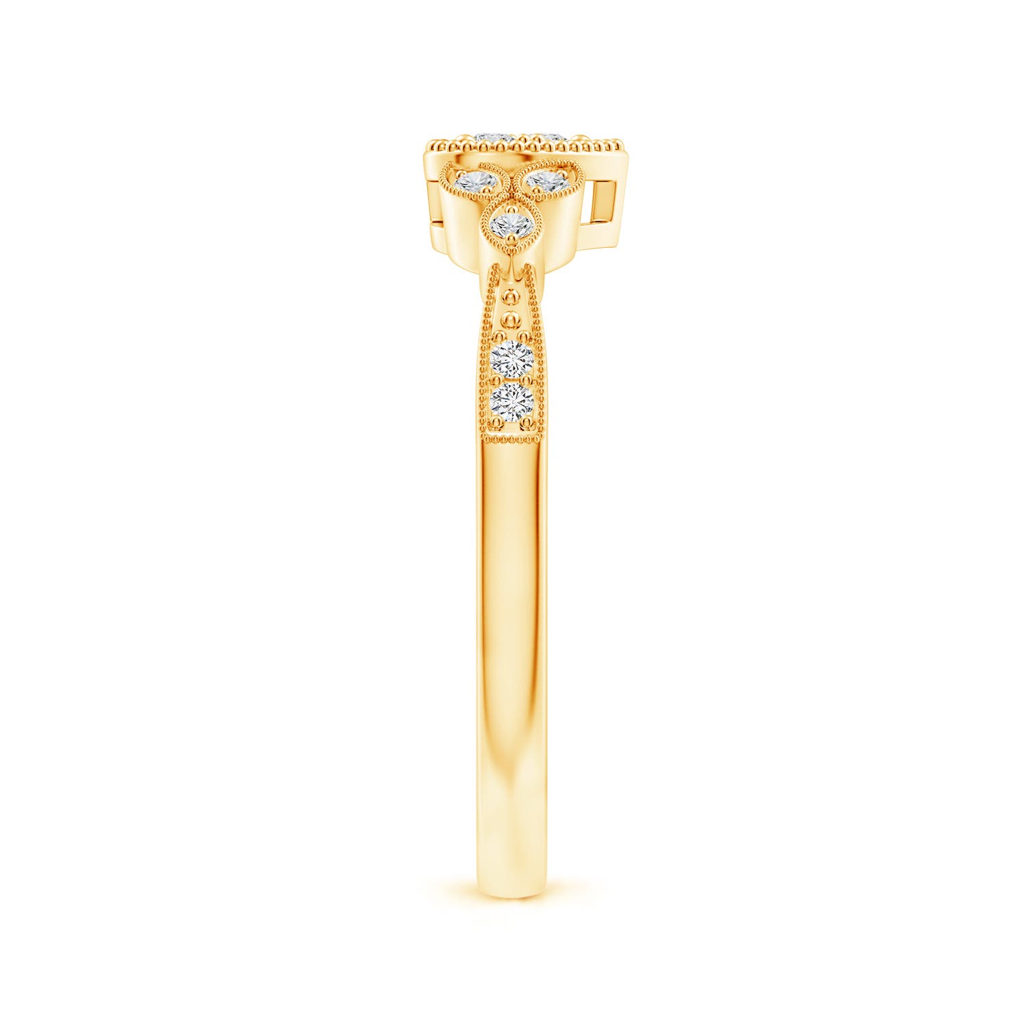 H, SI2 / 0.12 CT / 14 KT Yellow Gold