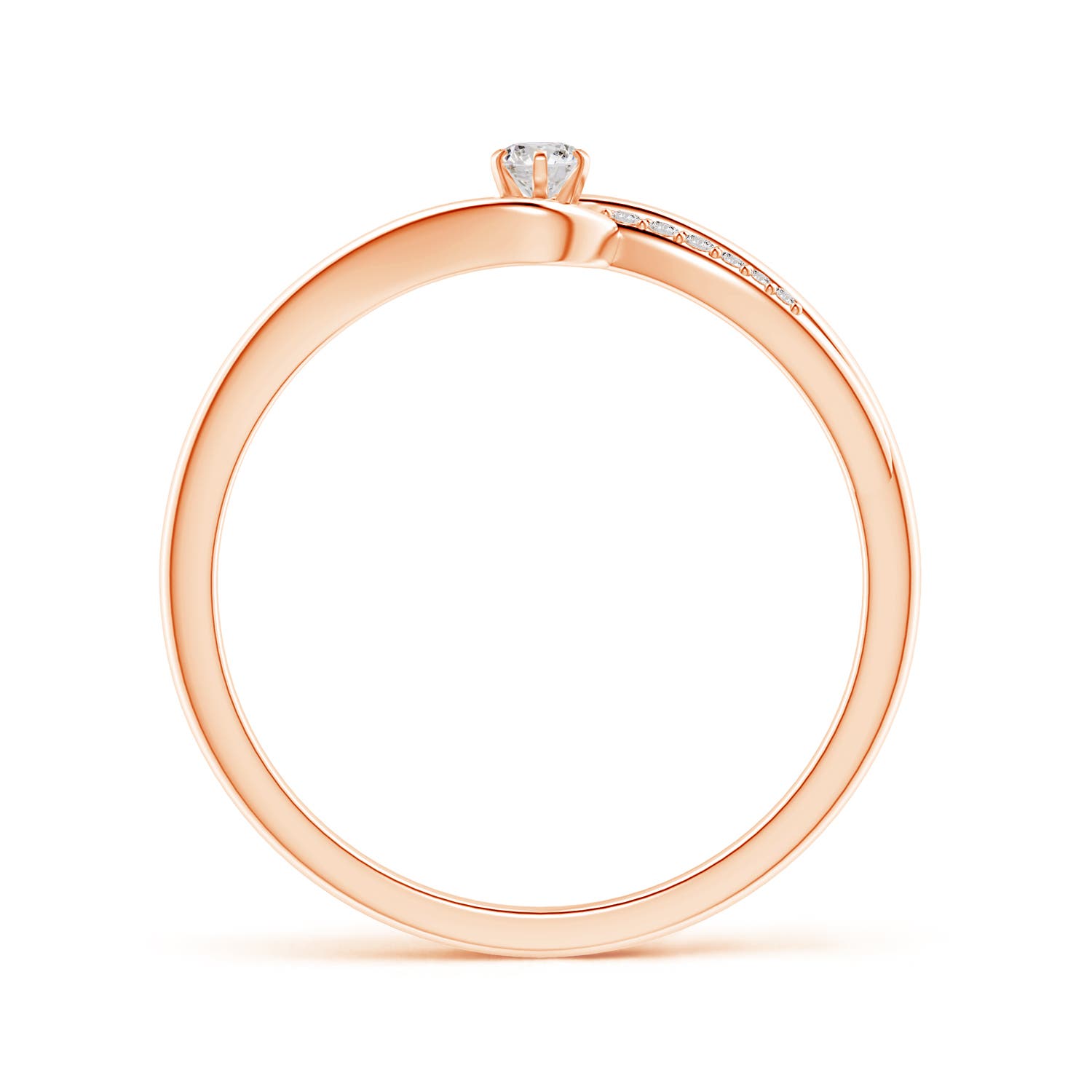 I-J, I1-I2 / 0.12 CT / 14 KT Rose Gold