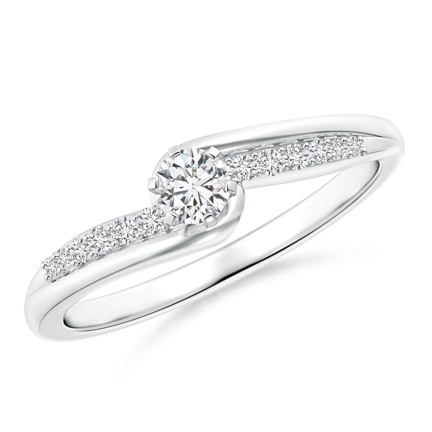 H, SI2 / 0.26 CT / 14 KT White Gold