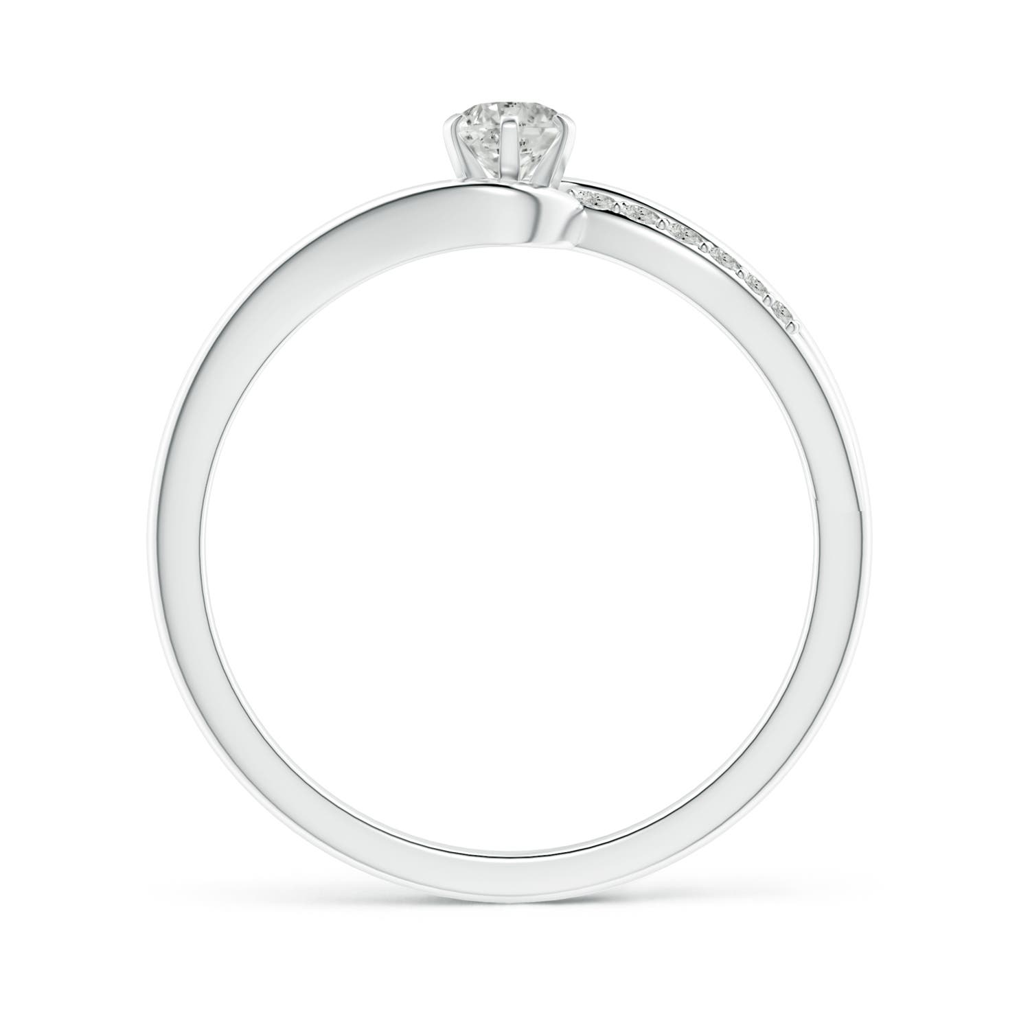 K, I3 / 0.26 CT / 14 KT White Gold