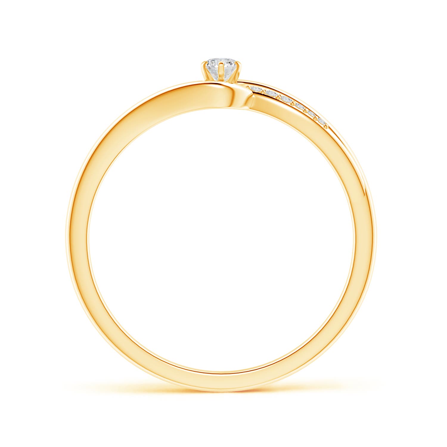 H, SI2 / 0.12 CT / 14 KT Yellow Gold