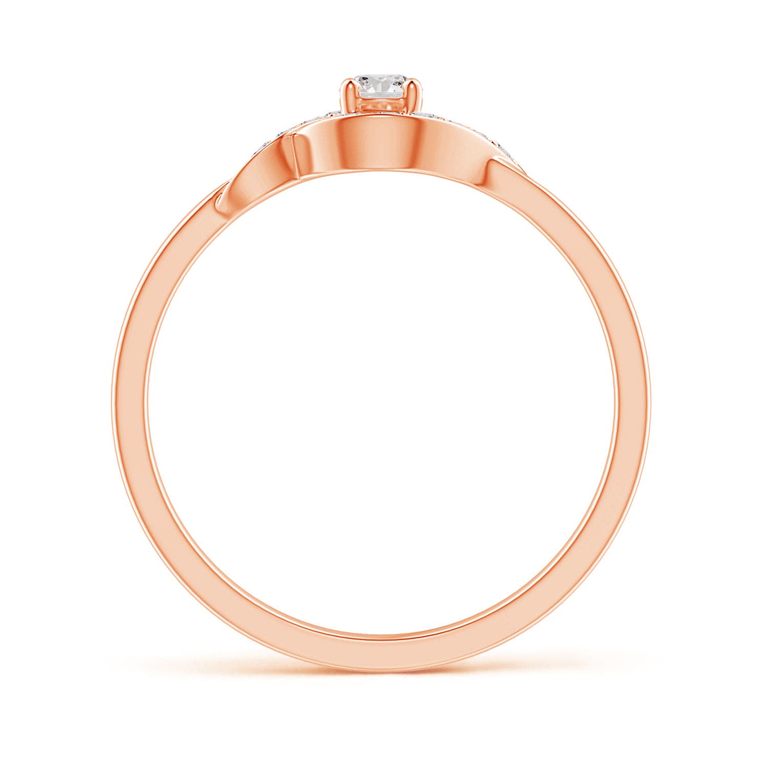 I-J, I1-I2 / 0.26 CT / 14 KT Rose Gold