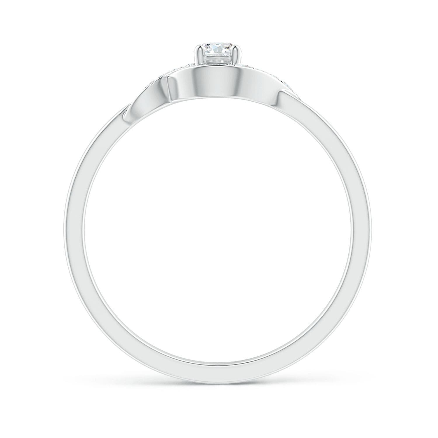 G, VS2 / 0.26 CT / 14 KT White Gold