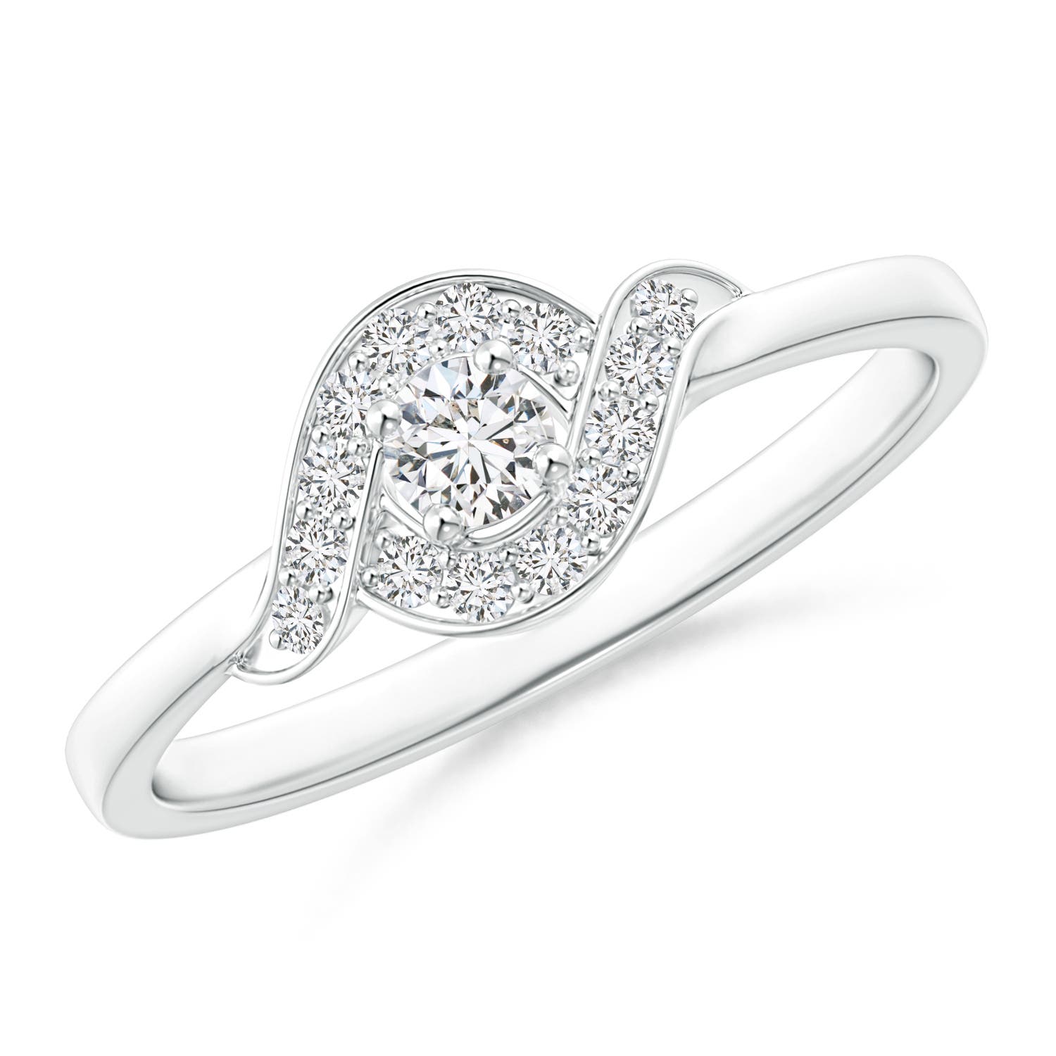 H, SI2 / 0.26 CT / 14 KT White Gold