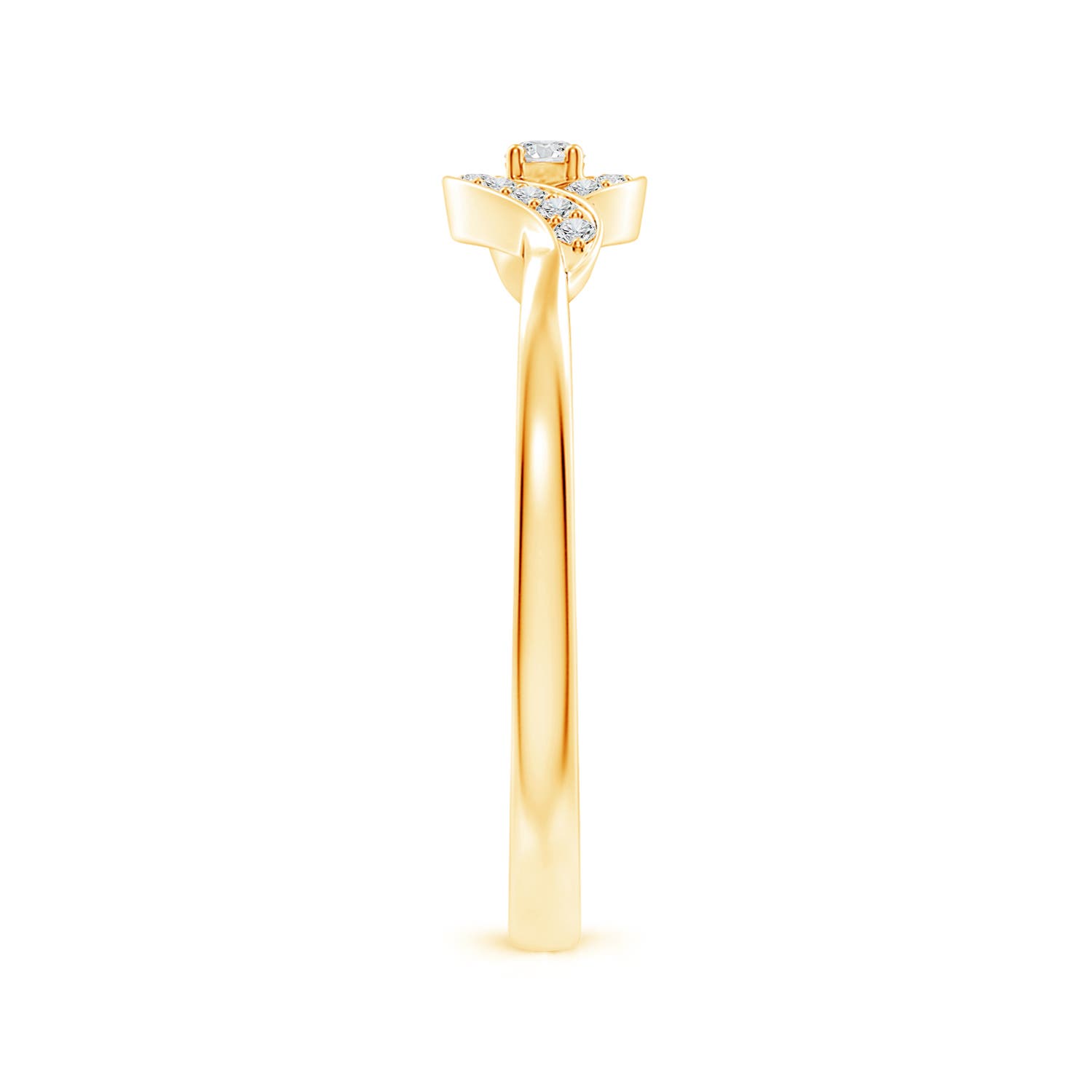 H, SI2 / 0.12 CT / 14 KT Yellow Gold