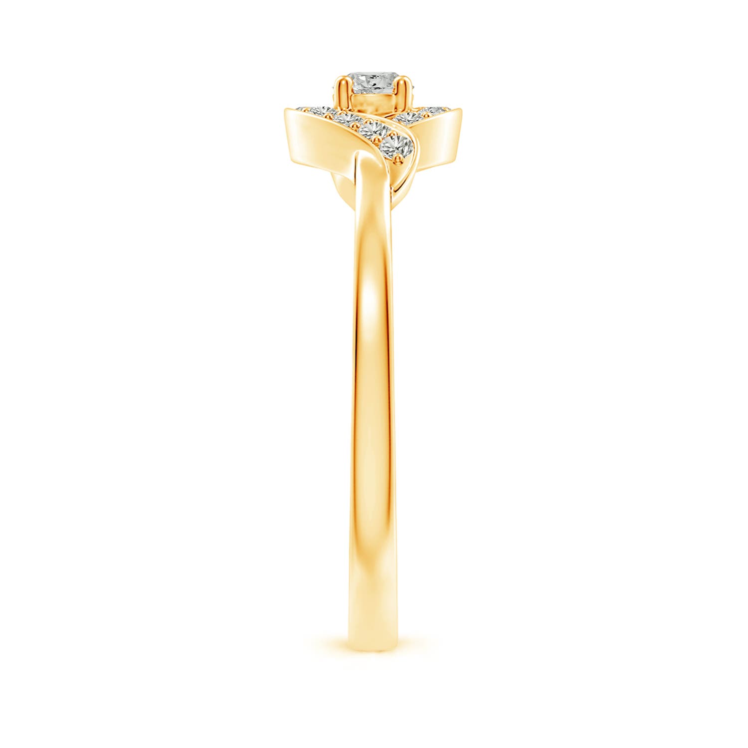 K, I3 / 0.26 CT / 14 KT Yellow Gold