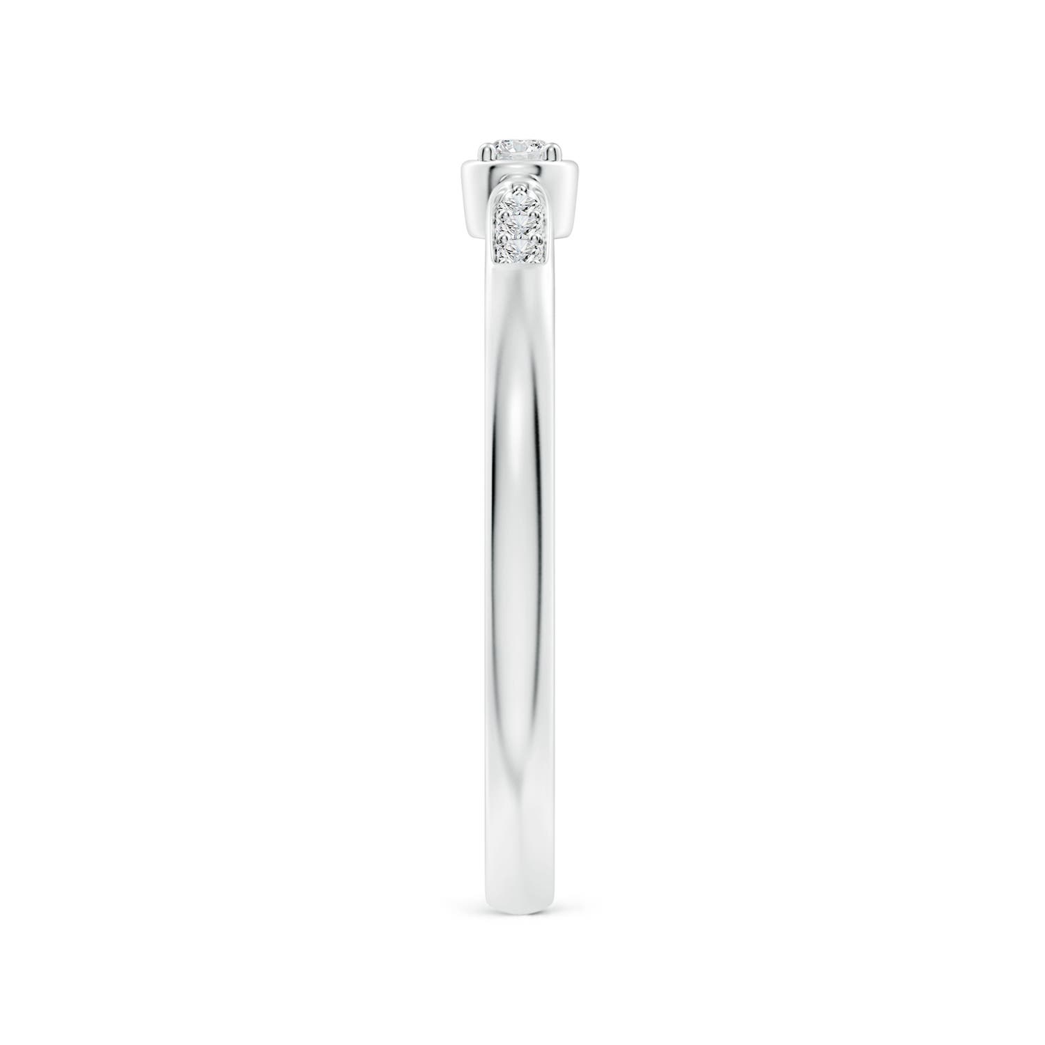 H, SI2 / 0.1 CT / 14 KT White Gold